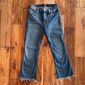 Hudson Barbara Frayed Hem Jeans size26 short